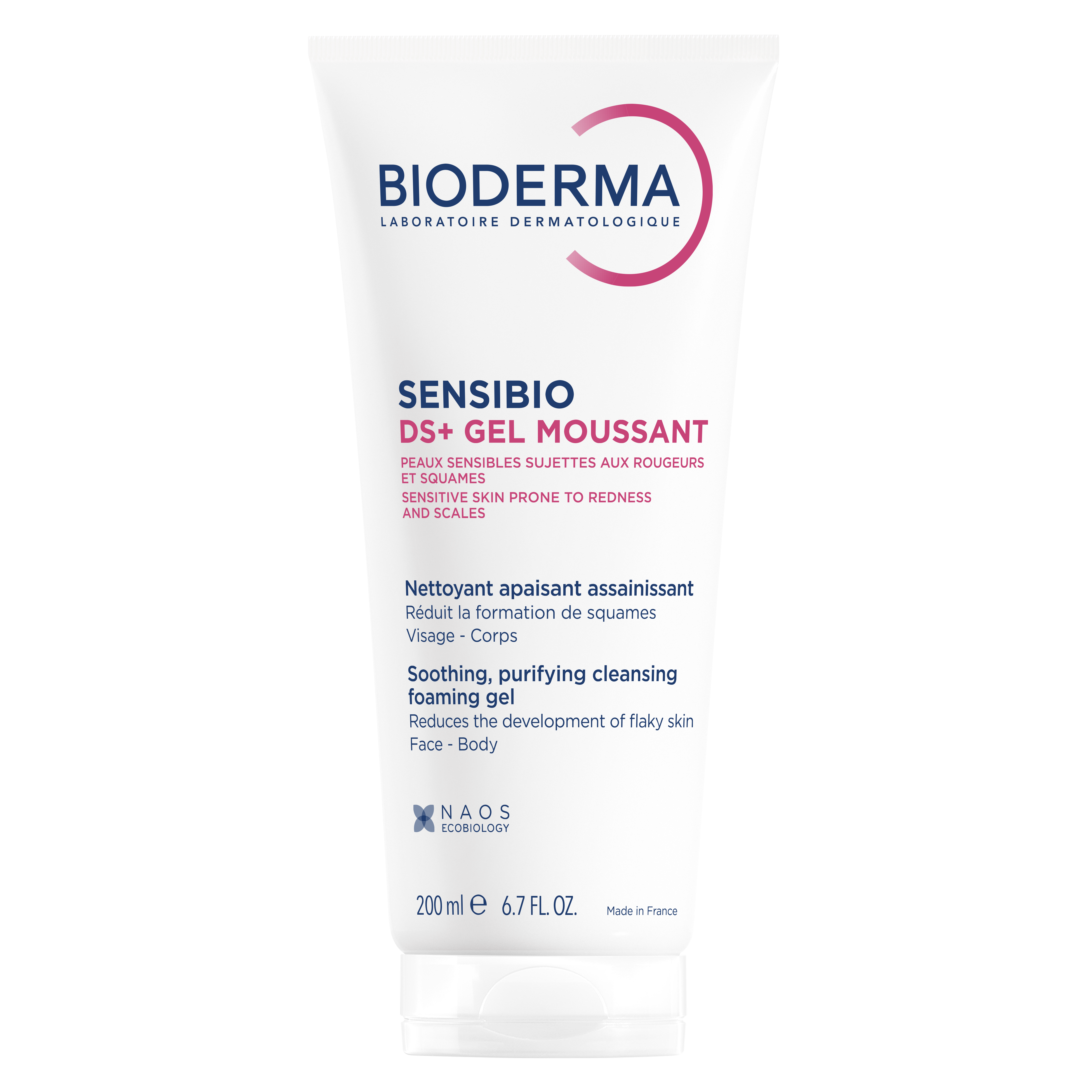 Bioderma Sensibio DS + Gel Anti - Desquamazione e Anti - Rossore 200 ml